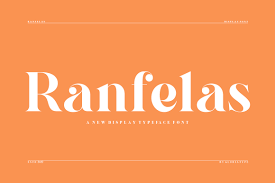 Пример шрифта Ranfelas #1